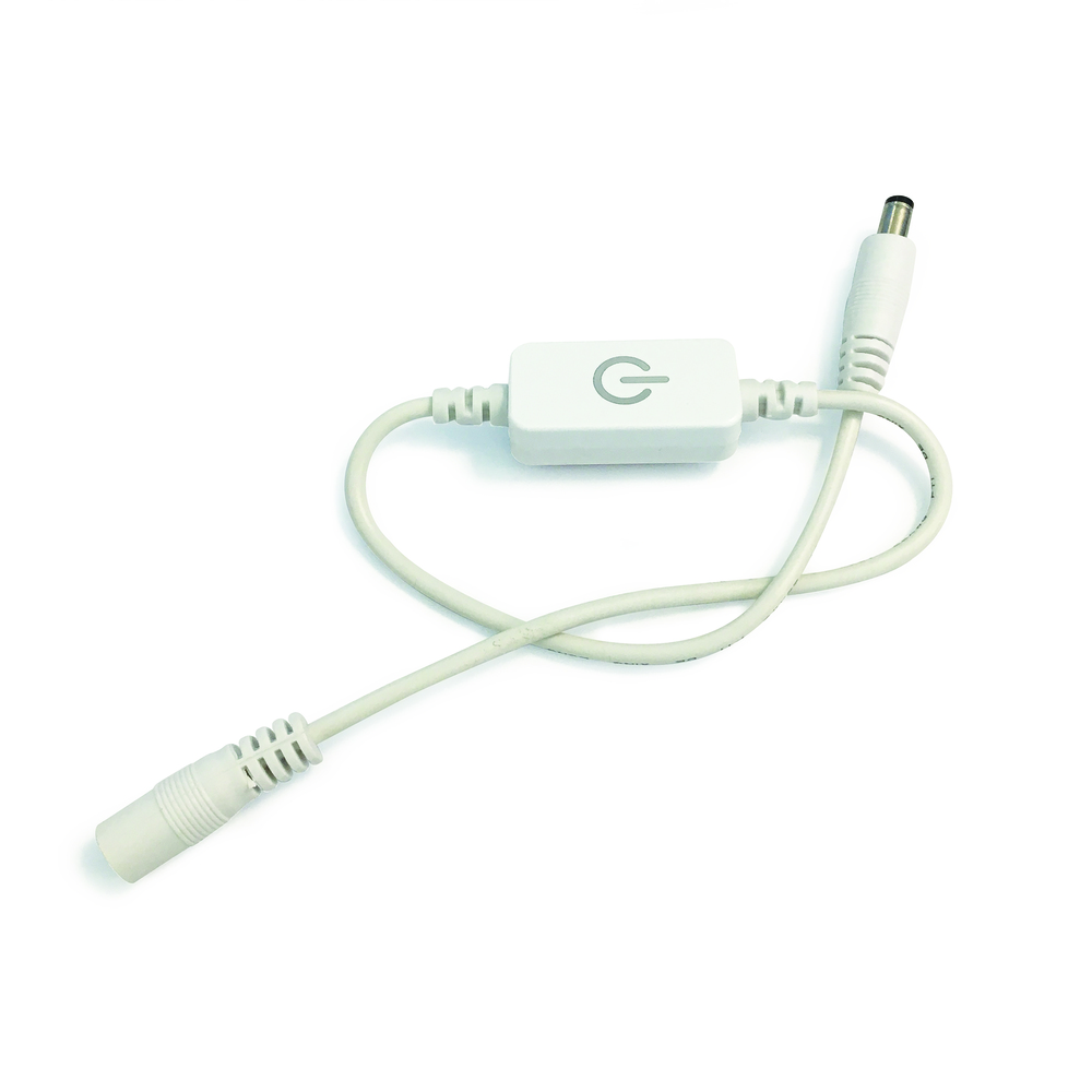In-Line Touch Dimmer, White