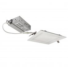 Nora NEFLINTW-S6233MPWLE4 - 6" E-Series FLIN Square LED Downlight with Selectable CCT (27K/30K/35K), 1150lm / 13.5W, Matte
