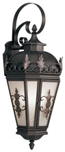 Livex Lighting 2196-07 - 3 Light Bronze Outdoor Wall Lantern