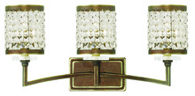 Livex Lighting 50563-64 - 3 Light Palacial Bronze Bath Light