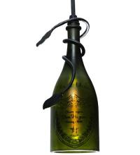 Meyda Blue 115129 - 5"W Personalized Champagne Bottle Mini Pendant