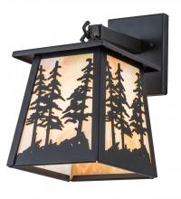 Meyda Blue 193853 - 7" Wide Tall Pines Hanging Wall Sconce