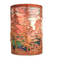 Meyda Blue 19735 - 12" Wide Tall Pines Wall Sconce
