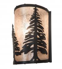 Meyda Blue 200683 - 8" Wide Tall Pines Wall Sconce