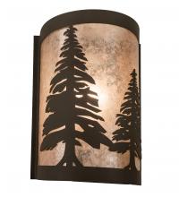 Meyda Blue 200796 - 8" Wide Tall Pines Left Wall Sconce