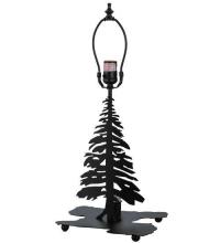 Meyda Blue 20491 - 14"H Tall Pines W/Lighted Base Table Base