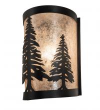 Meyda Blue 235698 - 8" Wide Tall Pines Wall Sconce
