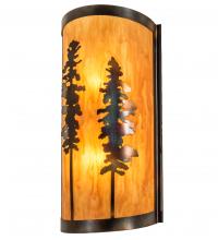 Meyda Blue 236552 - 9" Wide Tall Pines Wall Sconce