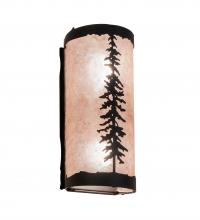 Meyda Blue 236746 - 5" Wide Tall Pines Wall Sconce