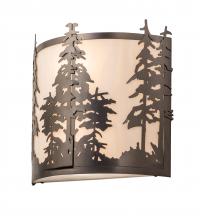 Meyda Blue 240270 - 12" Wide Tall Pines Wall Sconce