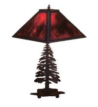 Meyda Blue 26724 - 21"H Tall Pines Table Lamp