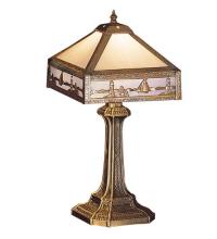 Meyda Blue 26836 - 19" High Sailboat Mission Accent Lamp