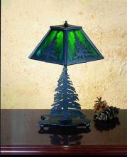 Meyda Blue 27107 - 14" High Tall Pines Accent Lamp