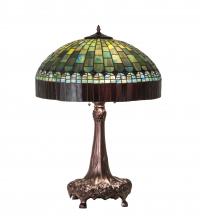 Meyda Blue 27825 - 31" High Tiffany Candice Table Lamp