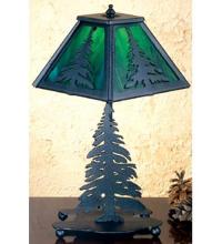 Meyda Blue 31401 - 21"H Tall Pines Table Lamp