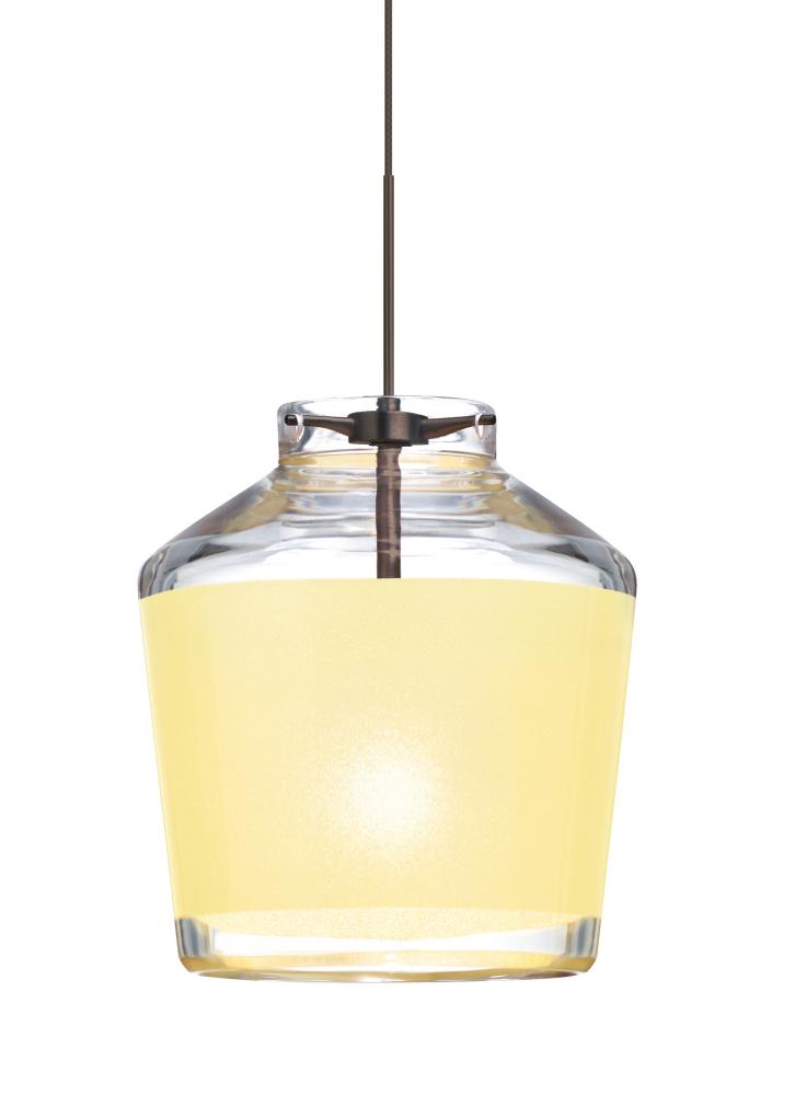 Besa Pendant For Multiport Canopy Pica 6 Bronze Creme Sand 1x50W Halogen