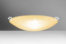 Besa Lighting 8419GD-WH - Besa Ceiling Sonya 17 White Gold Glitter 3x100W G9