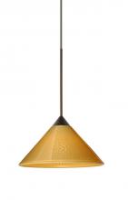 Besa Lighting X-282490-BR - Besa Pendant For Multiport Canopy Kona Bronze Mango Starpoint 1x50W Halogen