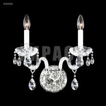 James R Moder 40462S00 - Palace Ice 2 Light Wall Sconce