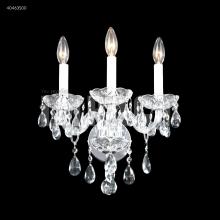 James R Moder 40463S00 - Palace Ice 3 Light Wall Sconce