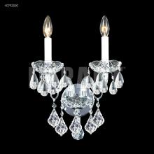 James R Moder 40792S00 - Palace Ice 2 Light Wall Sconce