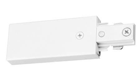 End Feed Connector Silver