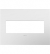 Legrand AD3WP-WH - Extra-Capacity FPC Wall Plate, Gloss White