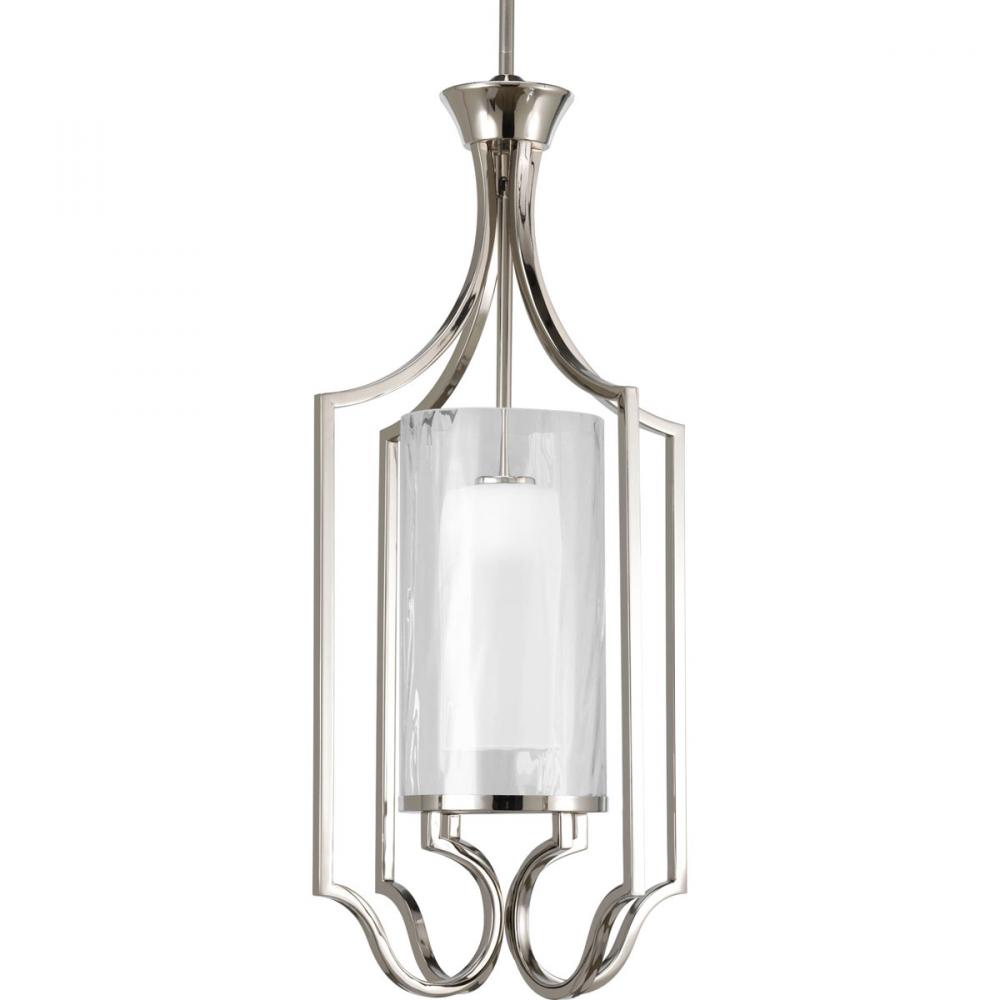 Caress Collection One-Light Small Foyer Pendant