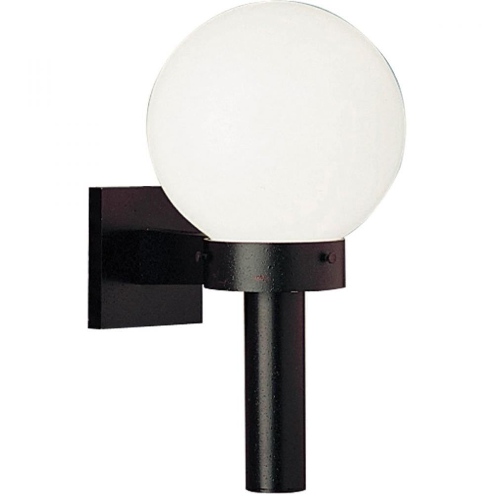 Acrylic Globe One-Light Wall Lantern