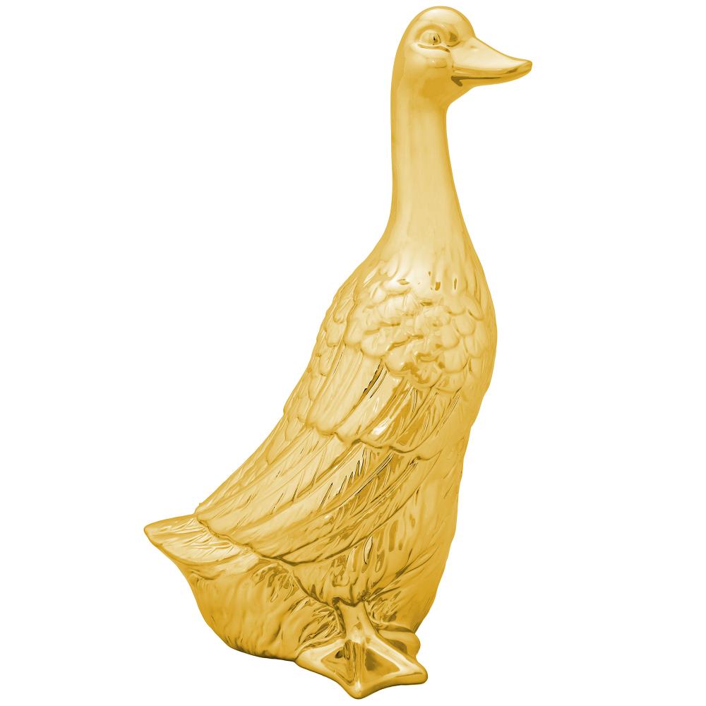 Americana Goose Statue - Gold