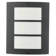 Eglo 83217A - 1x15W Outdoor Wall Light w/ Anthracite Finish & Acrylic Glass