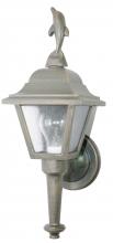 Melissa Lighting DL1734 - Americana Collection Dolphin Series Model DL1734 Small Outdoor Wall Lantern