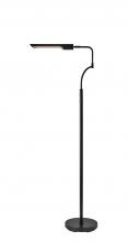 Adesso 3958-01 - Zane LED Floor Lamp w. Smart Switch - Black