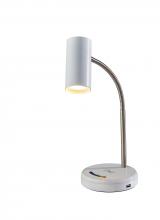 Adesso SL4926-02 - Shayne LED Wireless Charging Desk Lamp