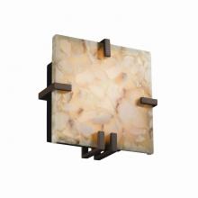 Justice Design Group ALR-5550-DBRZ - Clips Square Wall Sconce (ADA)