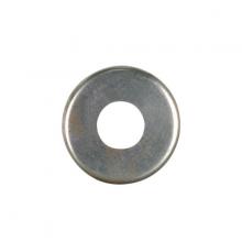 Satco Products Inc. 90/2062 - Steel Check Ring; Curled Edge; 1/8 IP Slip; Unfinished; 1-3/8" Diameter