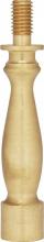 Satco Products Inc. 90/701 - Solid Brass Riser; 1/4-27; Burnished And Lacquered; 2" Length