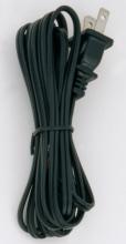 Satco Products Inc. S70/102 - 8 Foot Cord With Plug; Black Finish