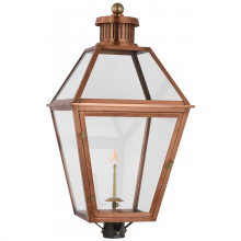 Visual Comfort & Co. Signature Collection CHO 7450SC-CG - Stratford Gas Post Light