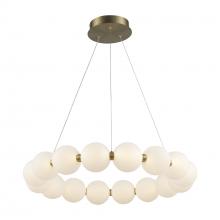 Trans Globe MDN-1591 AG - Orb II Chandeliers Antique Gold
