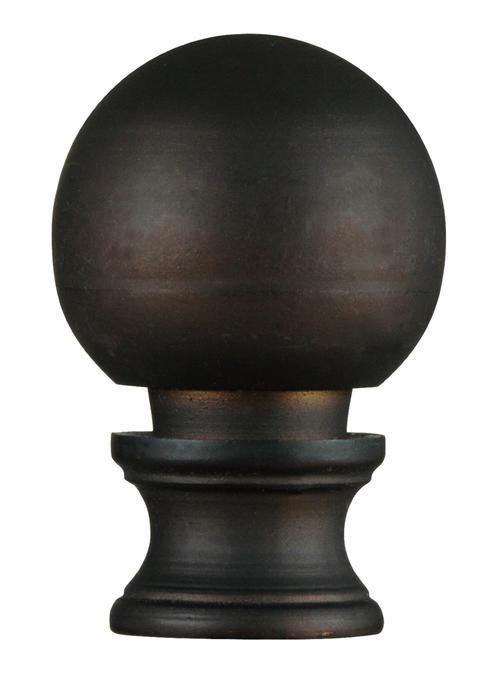Classic Ball Lamp Finial Oil Rubbed Bronze Finish