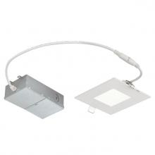 Westinghouse 5189000 - 10W Slim Square Recessed LED Downlight 4" Dimmable 5000K, 120 Volt, Box