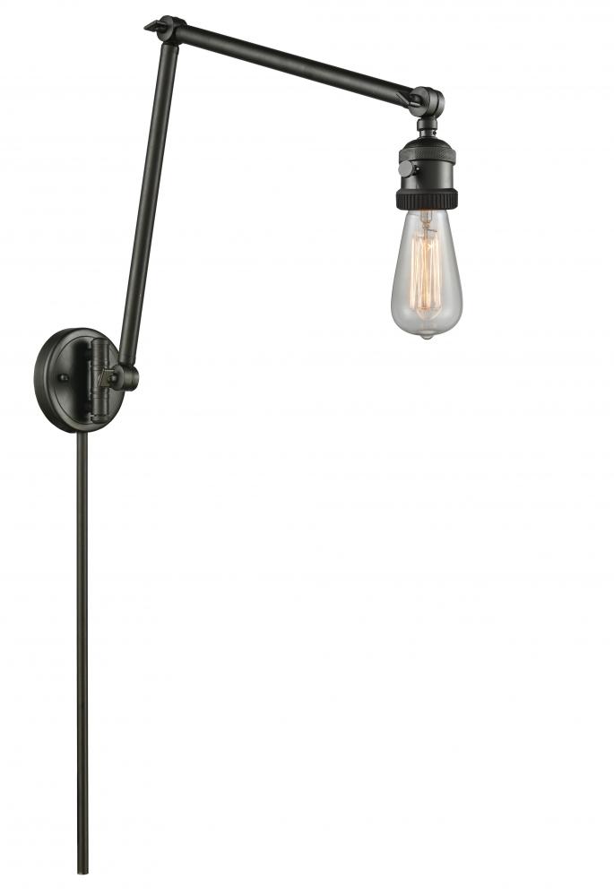 Bare Bulb - 1 Light - 5 inch - Oil Rubbed Bronze - Swing Arm