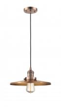 Innovations Lighting 201C-AC-MFR-AC-12 - Appalachian - 1 Light - 12 inch - Antique Copper - Cord hung - Mini Pendant