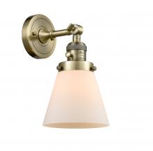 Innovations Lighting 203SW-AB-G61 - Cone - 1 Light - 6 inch - Antique Brass - Sconce