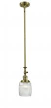 Innovations Lighting 206-AB-G302 - Colton - 1 Light - 6 inch - Antique Brass - Stem Hung - Mini Pendant