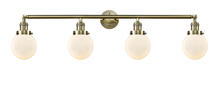 Innovations Lighting 215-AB-G201-6 - Beacon - 4 Light - 42 inch - Antique Brass - Bath Vanity Light