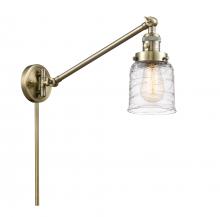 Innovations Lighting 237-AB-G513 - Bell - 1 Light - 8 inch - Antique Brass - Swing Arm
