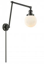 Innovations Lighting 238-OB-G201-6 - Beacon - 1 Light - 6 inch - Oil Rubbed Bronze - Swing Arm