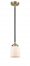Innovations Lighting 284-1S-BAB-G51 - Bell - 1 Light - 5 inch - Black Antique Brass - Cord hung - Mini Pendant